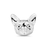 Skull Daisy Fish Juice Charm 925 Silver Charms Bracelet DIY