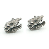 Vintage Brass Dinosaur Head Cufflinks Retail