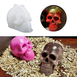 Skull Epoxy Resin Mold Halloween Candle Silicone Mould