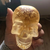 Skull Epoxy Resin Mold Halloween Candle Silicone Mould