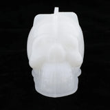 Skull Epoxy Resin Mold Halloween Candle Silicone Mould DIY Crafts