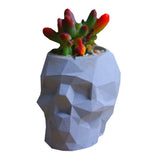 European American Skull Flower Pot Candle Mold Home Decoration