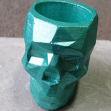 European American Skull Flower Pot Candle Mold Home Decoration