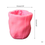 Skull Flowerpot Candle Soap Mould DIY Candle Epoxy Mold