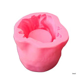 Skull Flowerpot Candle Soap Mould DIY Candle Epoxy Mold