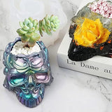 Skull Flowerpot Silicone Soap Craft Mold DIY Soap Dropship