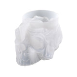 Skull Flowerpot Silicone Soap Craft Mold DIY Soap Dropship