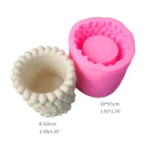 Skull Flowerpot Silicone Mold Resin Craft Polymer Clay DIY Tool