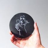 Skull Ghost Coaster UV Epoxy Resin Mold Cup Mat Silicone Mould DIY Crafts