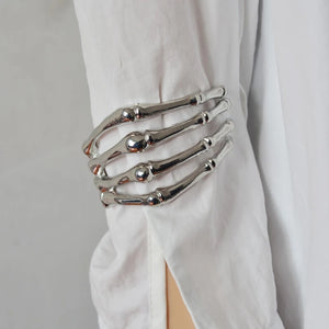 Adjustable Skeleton Arm Ring Ghost Claw Bracelet Men Women