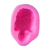 Skull Head Ashtray Epoxy Resin Mold Flowerpot Plant Pot Silicone Mould