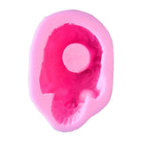 Skull Head Ashtray Epoxy Resin Mold Silicone Mould DIY Crafts