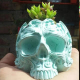 Skull Head Ashtray Silicone Mold