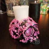 Skull Head Ashtray Silicone Mold Candle Holder Resin Mold Flowerpot Plant Pot