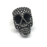 Skull Head Beads Stainless Steel European Beads DIY Male Leather Bracelet