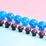 Skull Head Silicone Casting Molds DIY Resin Beads Bracelet Jewelry Tools