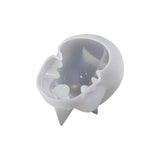 Skull Head Candel Soap Silicone Mold Skeleton Head Desk Decoration Resin Mold