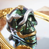 Skull Head Snake Silicone Mold DIY Resin Casting Tool