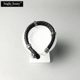 Skull Leather Bracelet, Europe Style Good Jewelry For Soul Women
