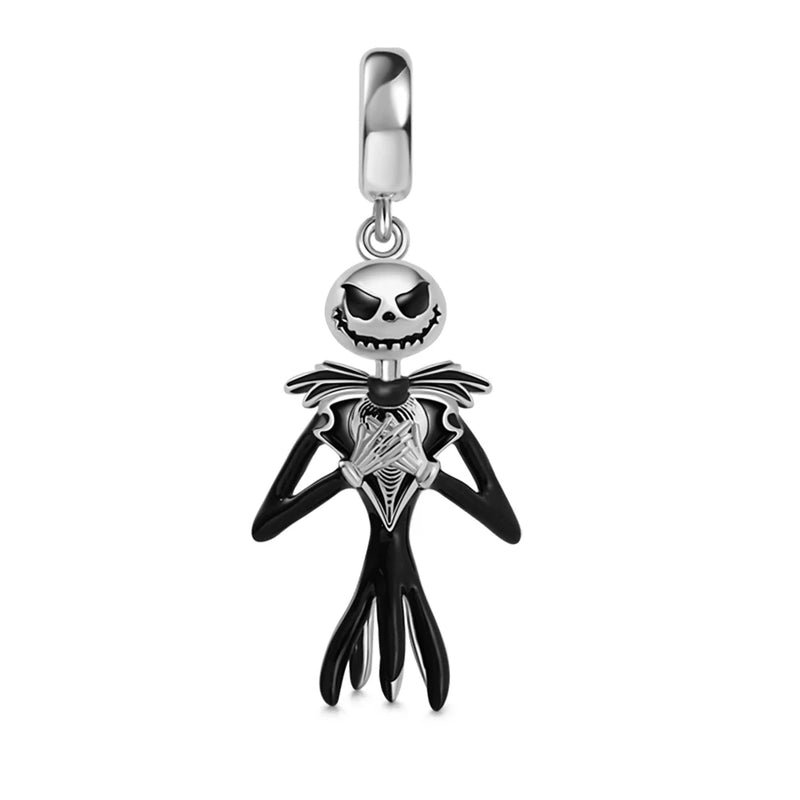 Skull Men Pendant Dangle Charm for Bracelet & Bangle Berloque