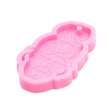 Skull Keychain Epoxy Resin Mold Silicone Mould