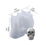 Skull Ornaments Epoxy Resin Mold DIY Home Decor Silicone Mould