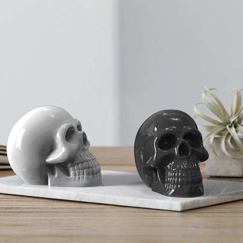Skull Ornaments Epoxy Resin Mold DIY Home Decor Silicone Mould