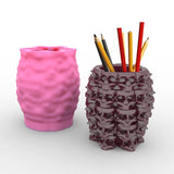 Skull Pen Holder Mold Plaster Cement Mold DIY Candle Epoxy Mold