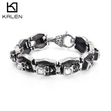 Skull Punk High Skeleton Bracelet Man's Jewelry