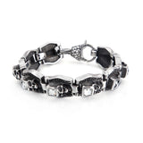 Skull Punk High Skeleton Bracelet Man's Jewelry