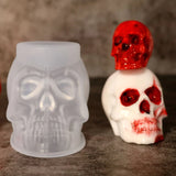 Skull Resin Molds Silicone - DIY Halloween Party Supplies