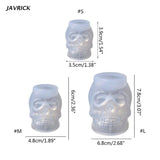 Skull Silicone Mold for DIY Home Decor, Resin Casting, Candle Making