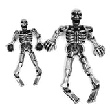 Gothic Ghost Skull Biker Pendant Stainless Steel Men Jewelry
