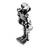 Gothic Ghost Skull Biker Pendant Stainless Steel Men Jewelry