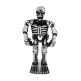 Gothic Ghost Skull Biker Pendant Stainless Steel Men Jewelry