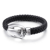 Skull Stainless Steel Bracelet Thick Titanium Steel Casting Bracelet