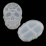Skull Storage Box Resin Mold for DIY Epoxy Home Decor