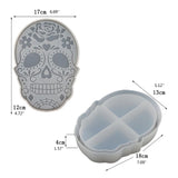 Skull Storage Box Resin Mold for DIY Epoxy Home Decor