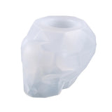 Skull Storage Jars Epoxy Resin Mold Pen Holder
