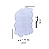 Skull Tray Epoxy Resin Mold Rolling Tray Silicone Mould