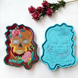 Skull Tray Epoxy Resin Mold DIY Home Decor Tool