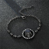 Skull Zircon Crystals Bracelet Women Bracelets Jewelry