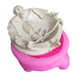 Skull Ashtray Silicone Mold for Resin Crafts