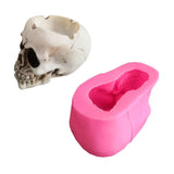 Skull-Shaped Ashtray Silicone Mold for DIY Resin Crafts