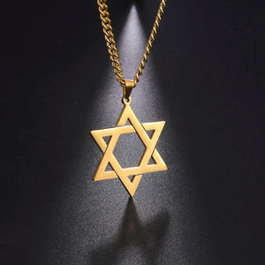 Skyrim Star of David Choker Stainless Steel Chain