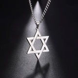 Skyrim Star of David Choker Stainless Steel Chain