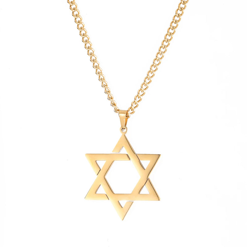 Skyrim Star of David Choker Stainless Steel Chain