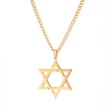 Skyrim Star of David Choker Stainless Steel Chain