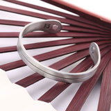 Skyrim Magnetic Therapy Cuff Bracelet & Bangle Silver Alloy Gift Jewelry