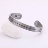Skyrim Magnetic Therapy Cuff Bracelet & Bangle Silver Alloy Gift Jewelry